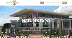Desktop Screenshot of naturesexpo.com